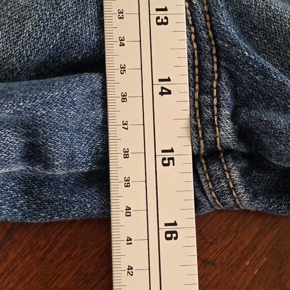 Vintage Y2K JNCO Carson Baggy Relaxed Mens Size 40 Blue Denim Shorts - Picture 8 of 9